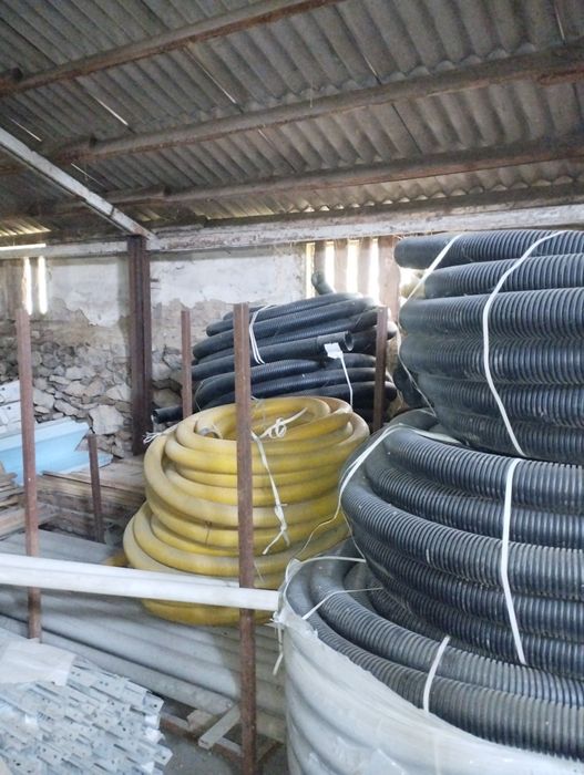 Труба гофронова двошарова ПЕ Д110/94мм та ПНД-90мм