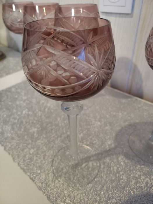 Kieliszki Kielichy Kryształowe oryginał Kolekcjonerskie Huta Irena