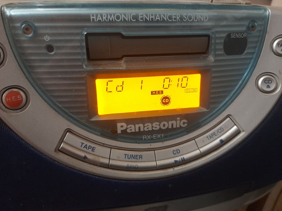 Портативная CD стереосистема(бумбокс) Panasonic RX-EX1