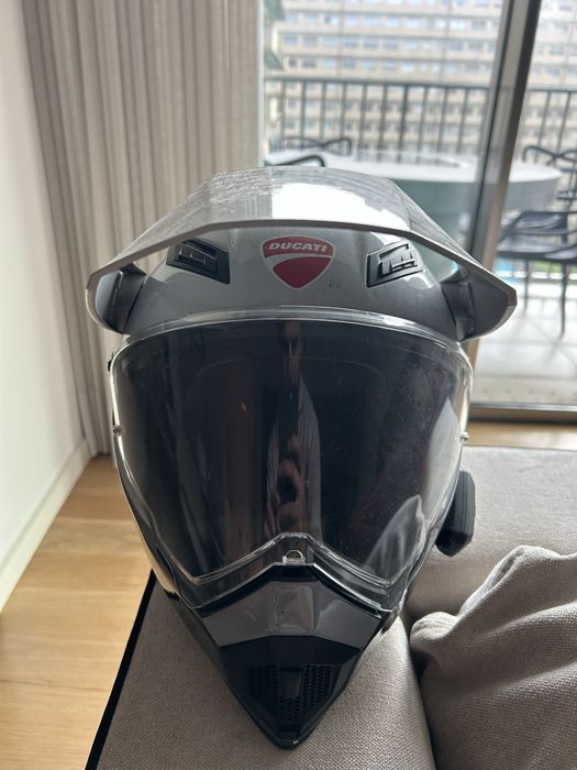 Capacete AGV AX9 off road ducati edition novo