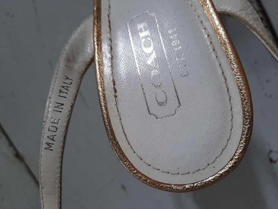 Buty skórzane Coach