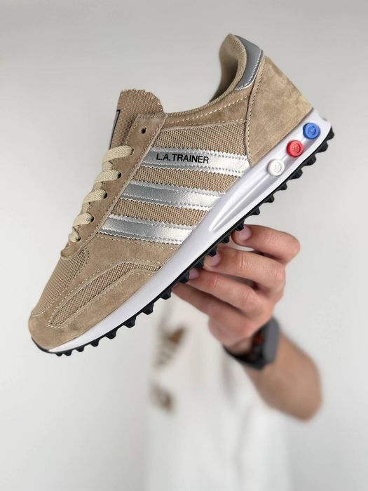 БЕЗ ПЕРЕДПЛАТИ‼️Кроссовки мужские Adidas LA Trainer 41-45р сетка