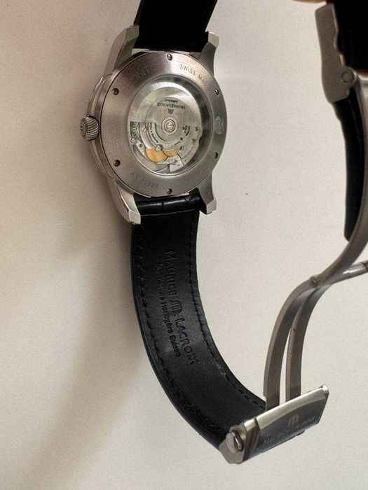 Швейцарський чоловічий наручний механічний годинник Maurice Lacroix