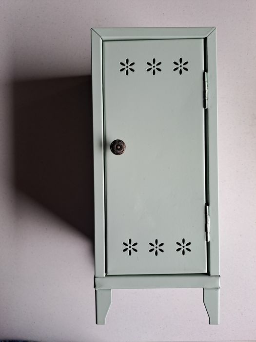 Maileg szafa duża metalowa miętowa