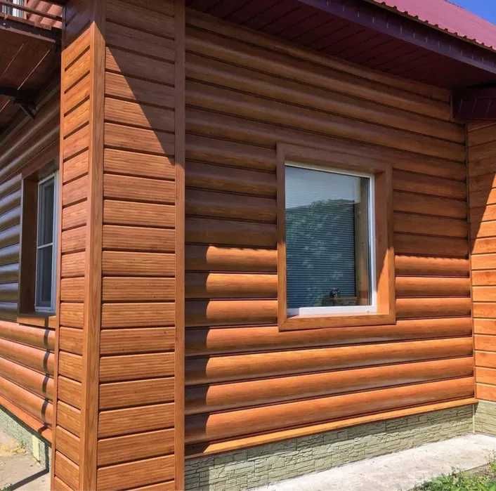 Дах, паркан, фасад — профнастил, черепиця, сайдинг від 119 грн/м²