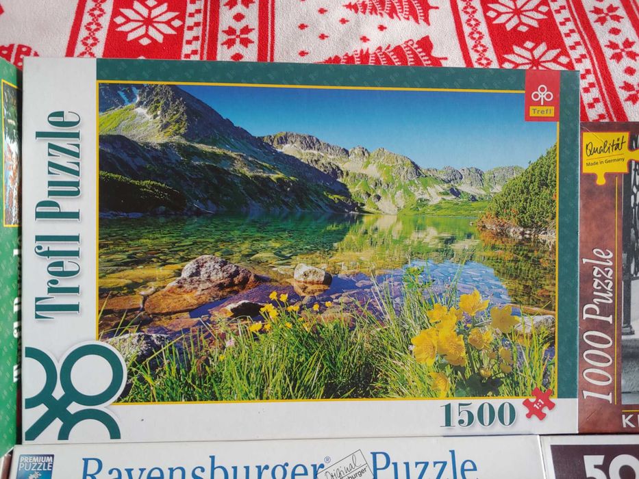 Puzzle zestaw 6 szt ( 3000 , 1500 , 1000, 500 )