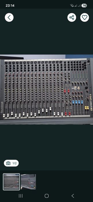 Soundcraft Spirit Live 4
