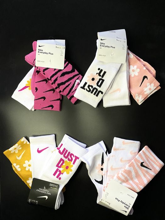 Високі жіночі шкарпетки Nike Everyday 3шт
