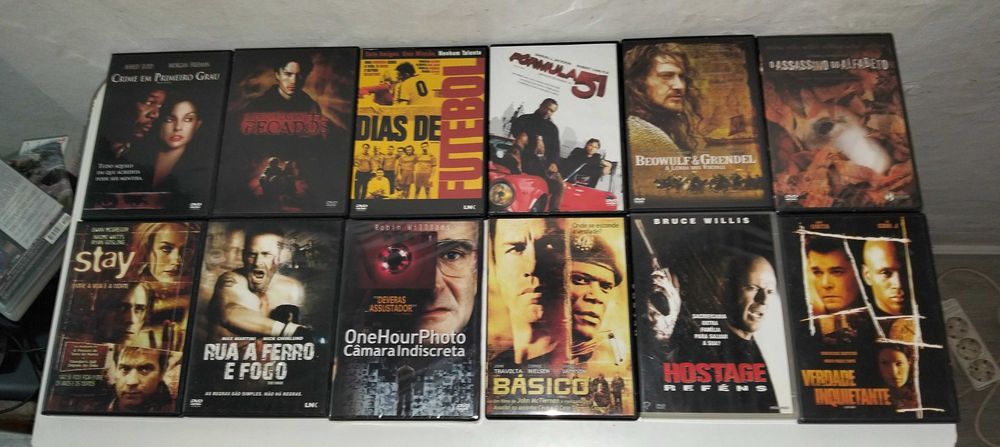 lote de filmes dvd