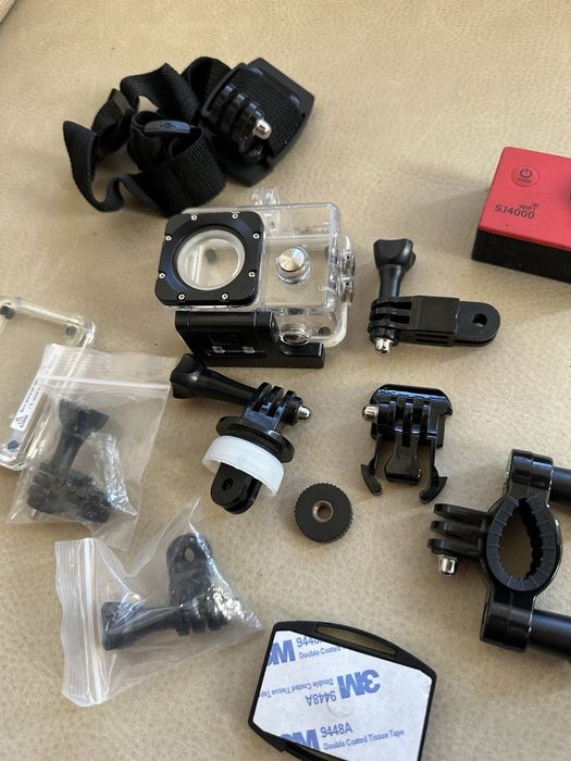 Камера SJ4000, комплект креплений