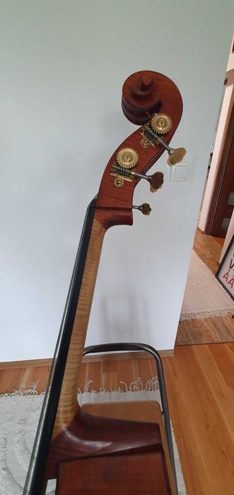 Lutniczy -znakomicie brzmiacy- ok.120 letni kontrabas na sprzedaz