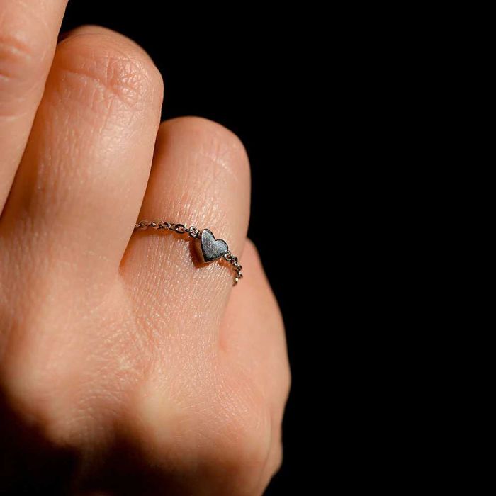 Anel de prata "Harper Silver Chain Ring"