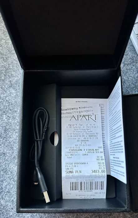 Garmin Fenix 6 Pro Sapphire (tytan DLC) 47 mm, wersja Lux, zakup Apart