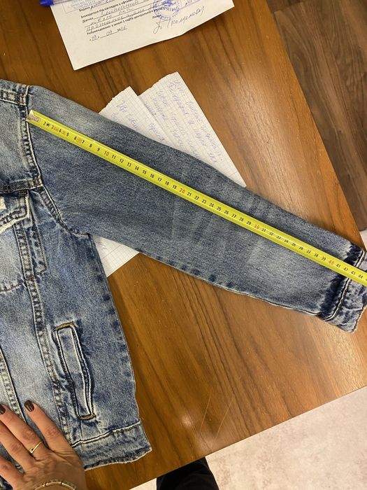 джинсовая куртка Zara 9 років 134 см