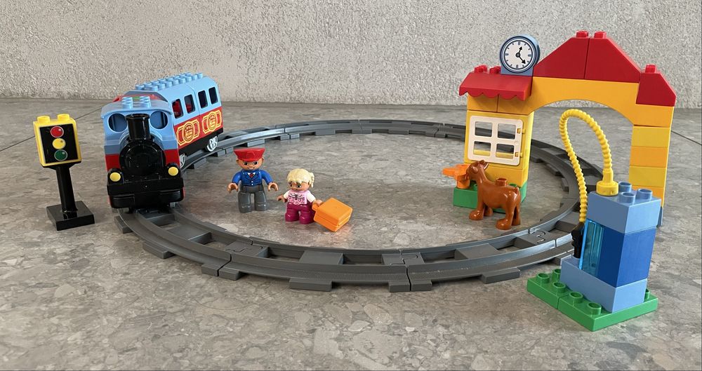 LEGO Duplo 10507 pociąg kolejka deluxe tory