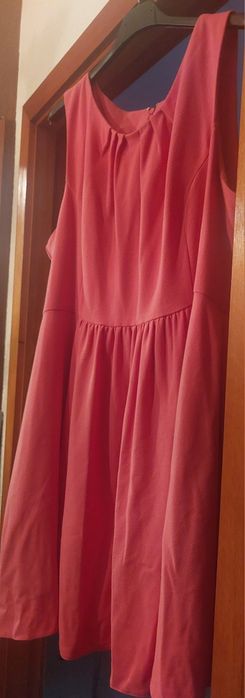 Vestido rosa tamanho 46