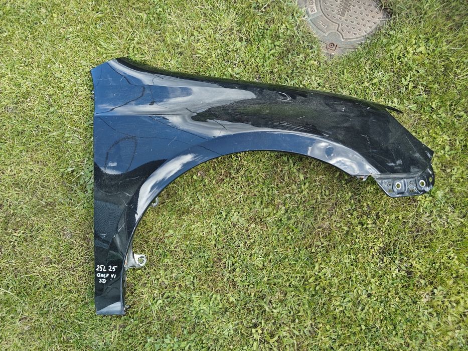 Błotnik przedni prawy hatchback golf 6 VI LC9X
