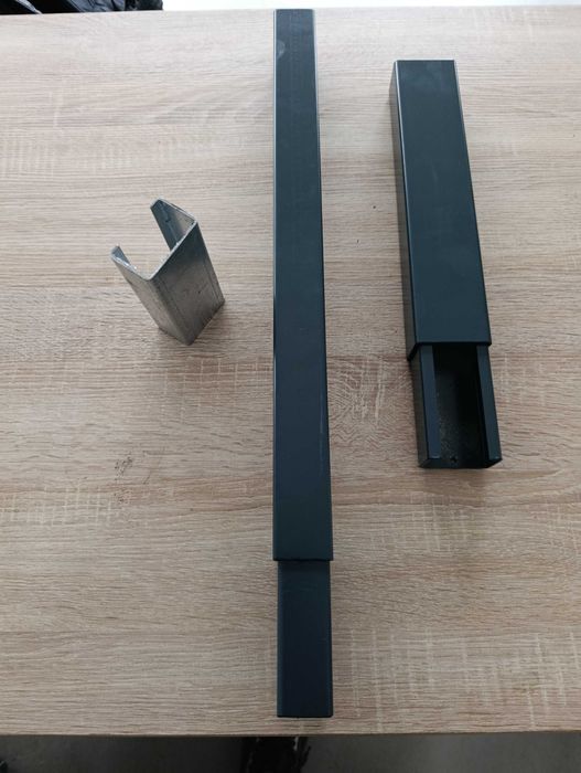 Przedłużka, łącznik do słupka ogrodzeniowego 60x40mmm