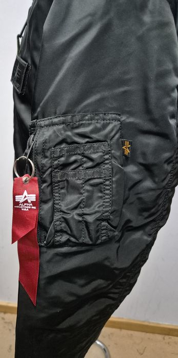 ALPHA INDUSTRIES roz. L męska kurtka bomberka stan idealny
