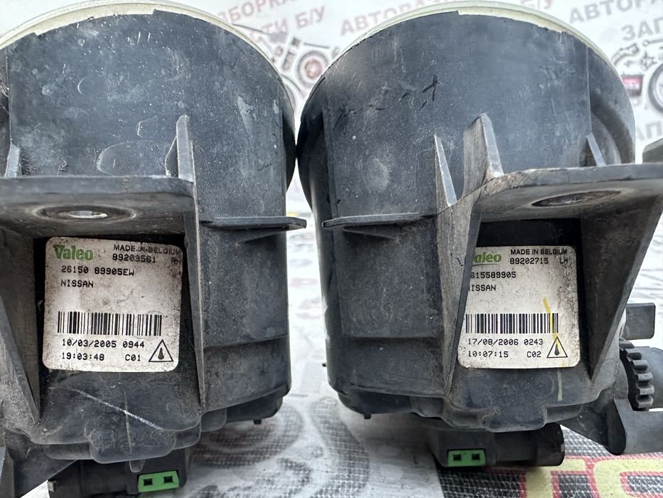 Фари, протитуманні ПТФ.,на Nissan X-trail, Ніссан ікстрейл.