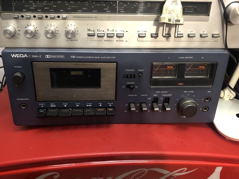 Wzmacniacz amplituner, tuner, Wega, Sony.