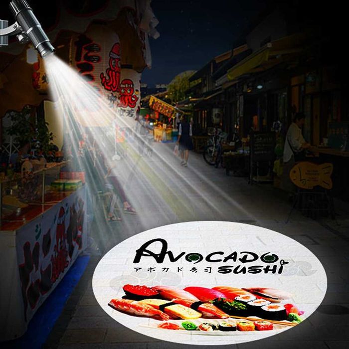 Projektor Reklamowy Gobo 30 W,50W,80W-600W