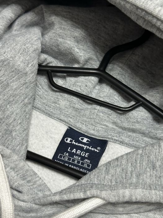 Худи champion на флисе с капюшоном