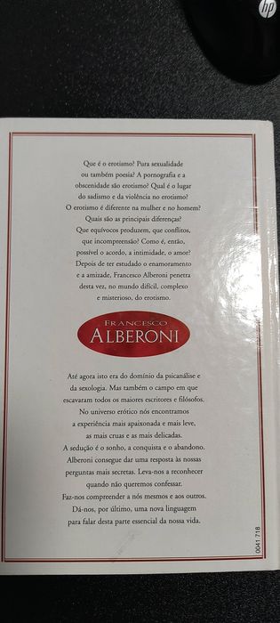 Livro: O erotismo (como novo)