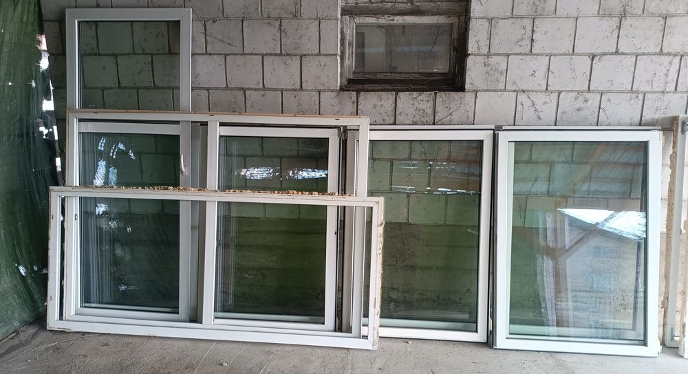Sprzedam okna z demontażu drzwi balkonowe