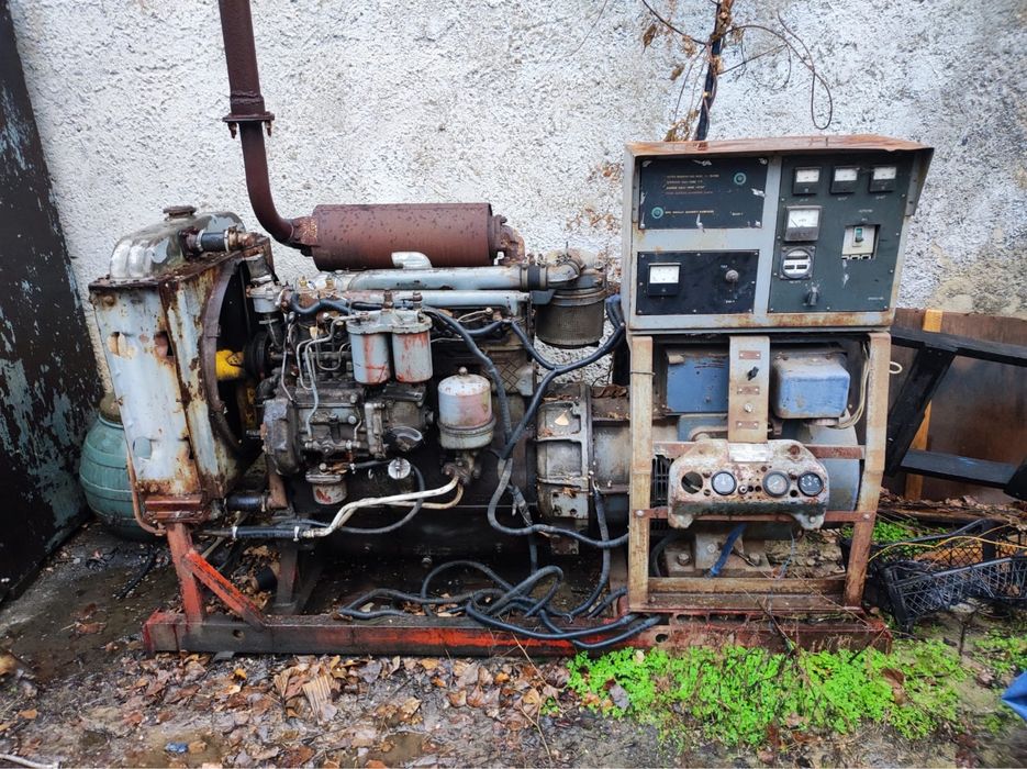 Дизельний трифазний генератор 25–30 кВт (б/в)