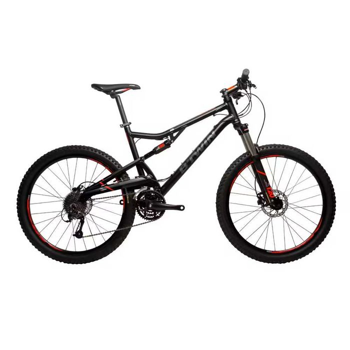 ROCKRIDER 520 S - PRETO/LARANJA
