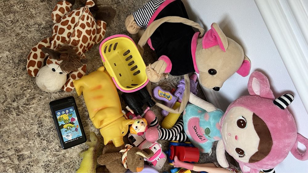 конструктор, лялька, іграшки, планшет