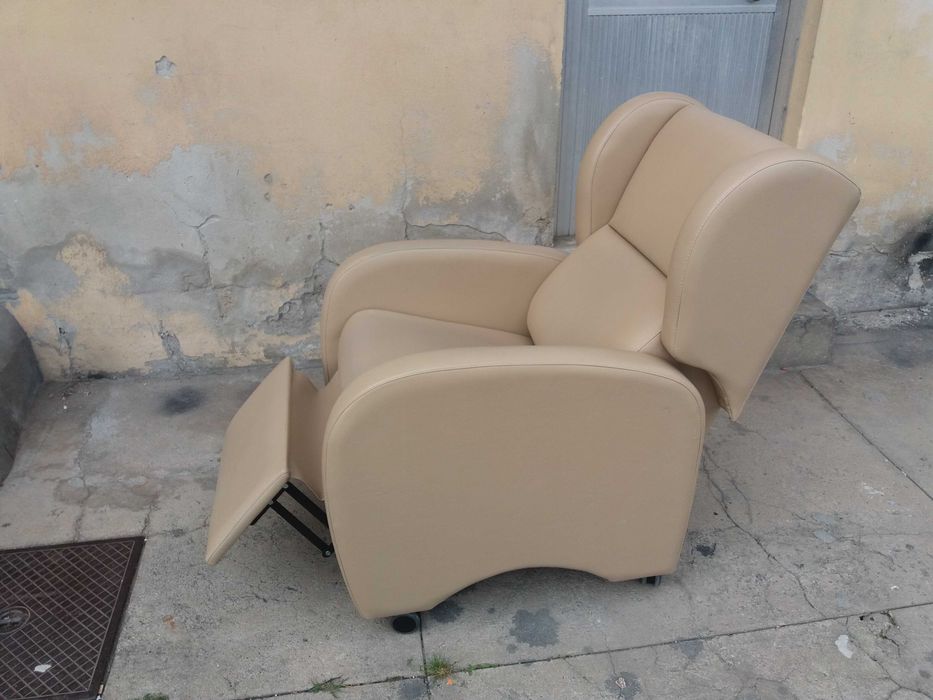 Cadeirão Geriátrico sofá Sénior poltrona reclinável Relax Novo