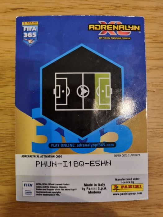 Erling Haaland fifa365 MOMENTUM karta kolekcjonerska