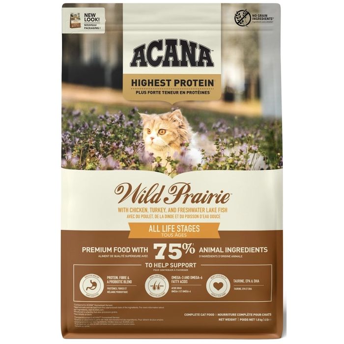 ACANA WILD PRAIRIE CAT сухий корм для кошенят і котів всіх порід