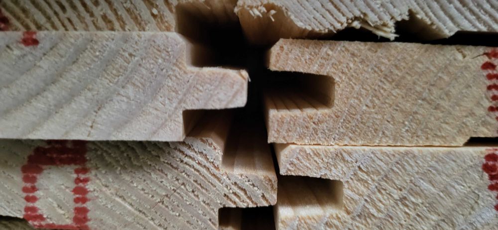 Deska 18x146mm podbitka elewacyjna dachowa Szwedzka 19