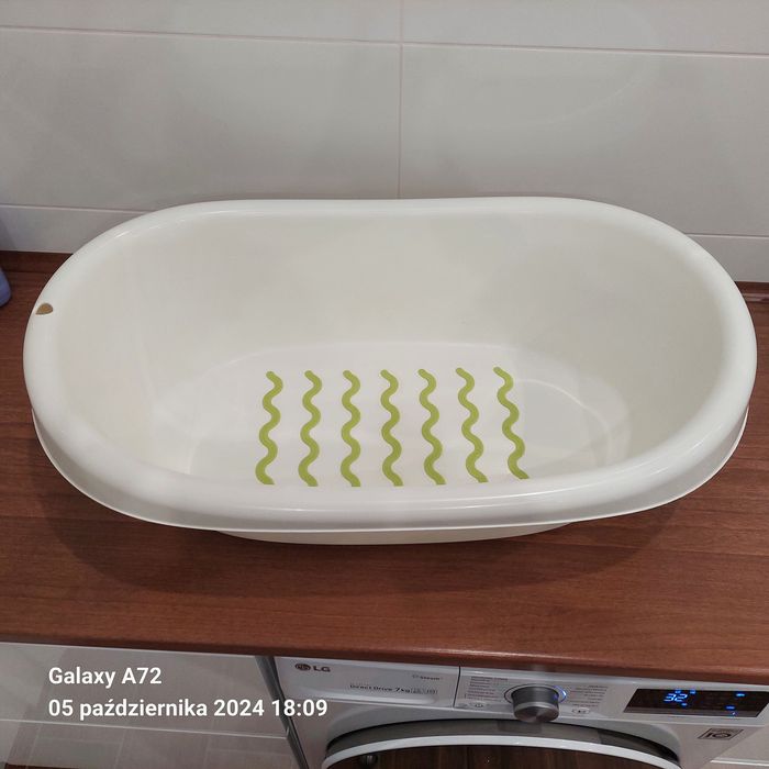 Wanienka antypoślizgowa ikea dla niemowlaka do kąpieli