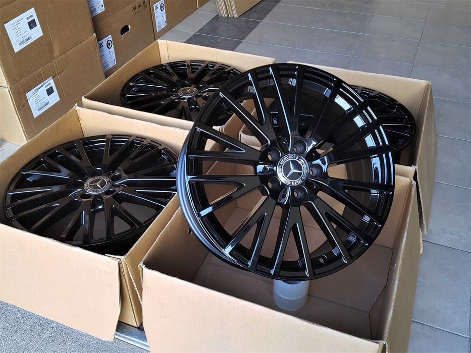 Alufelgi 18 Mercedes A B C CLA GLA ML V Vito Czarne ! 5x112 281#