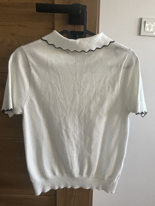 Bluzka z kołnierzykiem MANGO, w rozmiarze 36