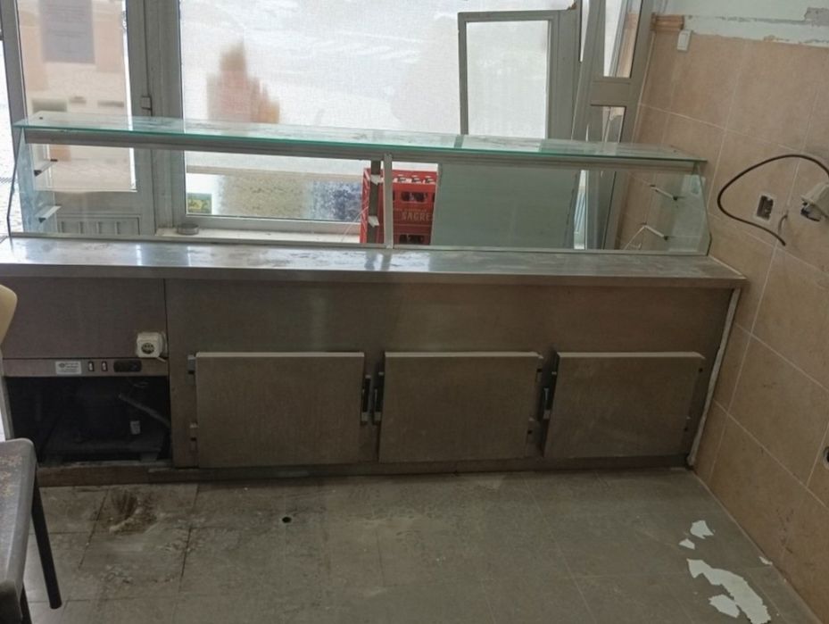 Vitrines refrigeradas de Inox