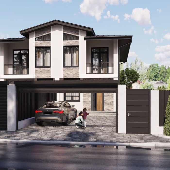 Дуплекс навпроти соснового лісу 120м, ділянка 3,5 сотки