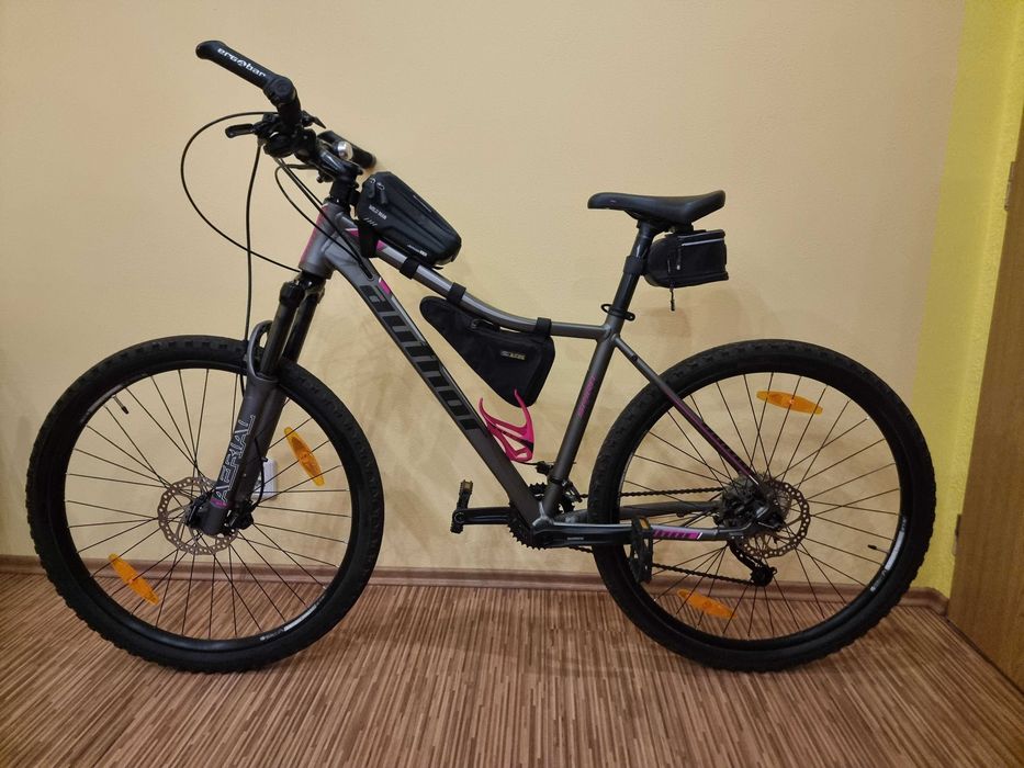 Велосипед Author Spirit ASL 27.5" (S/M, сріблястий)
