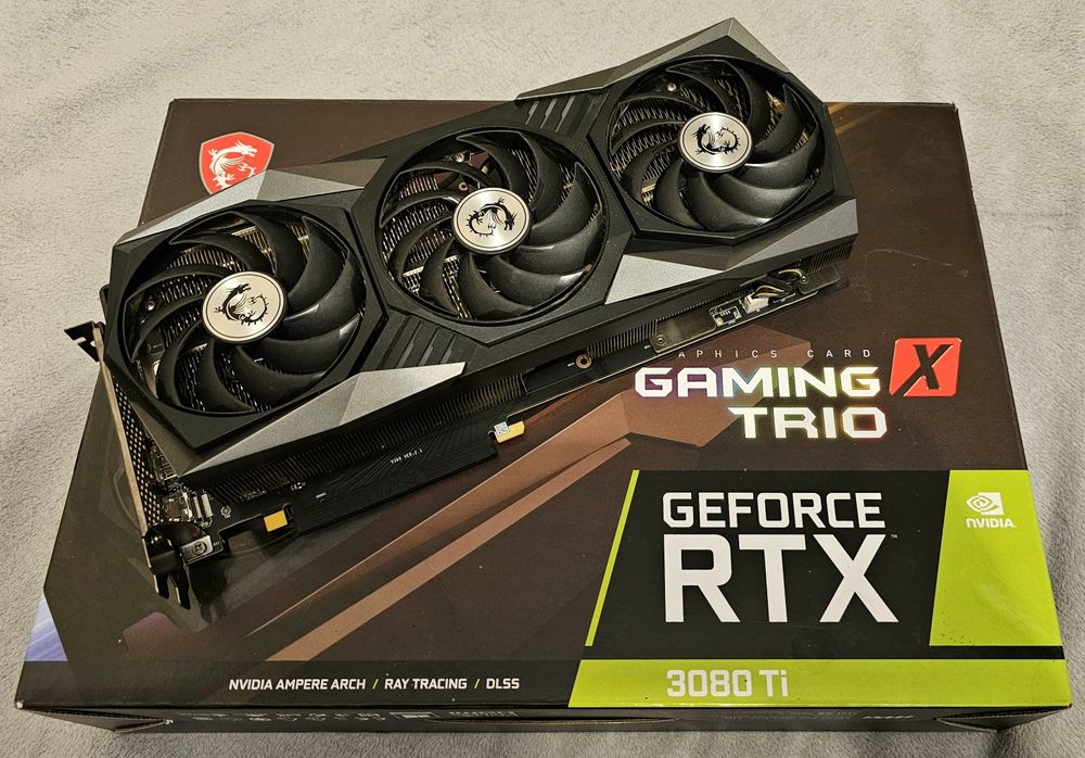 Відеокарта MSI RTX 3080 Ti GAMING X TRIO 12Gb