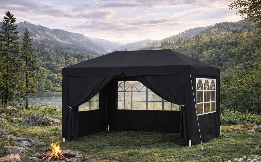 Садовий павільйон торговий намет альтанка палатка торговая 3х3 м и 3х4