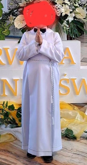 Alba chłopięca  komunijna