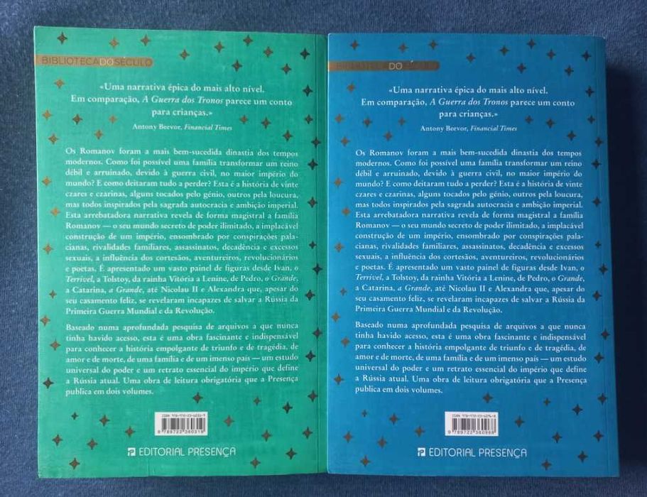 Os Romanov (2 Volumes) - Simon Sebag Montefiore