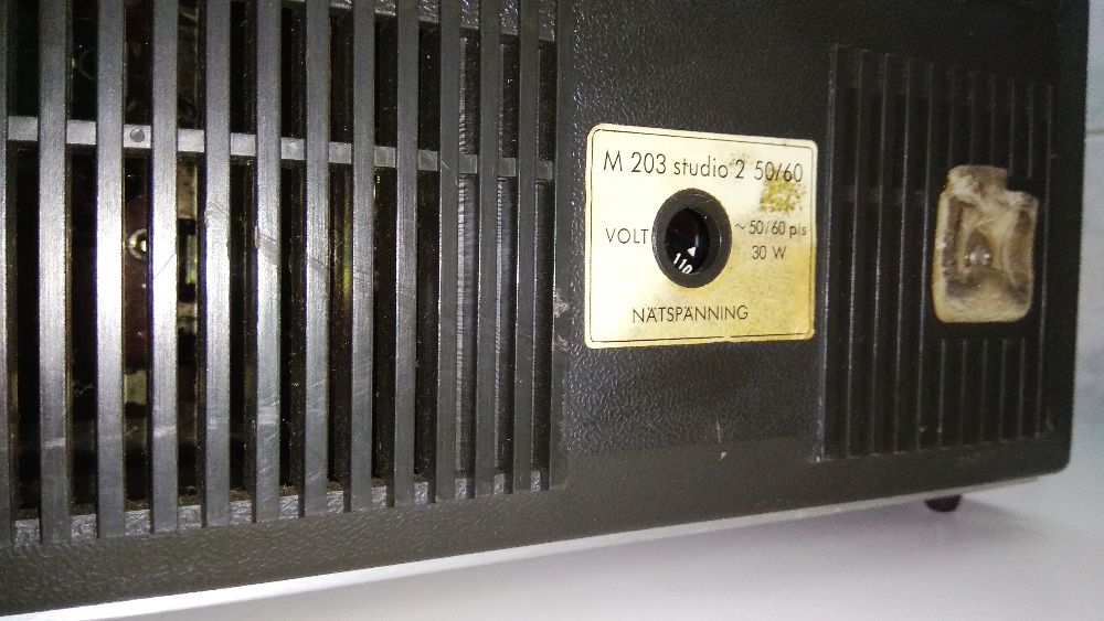 de 1967/1968 Telefunken: Magnetophon 203 studio 2