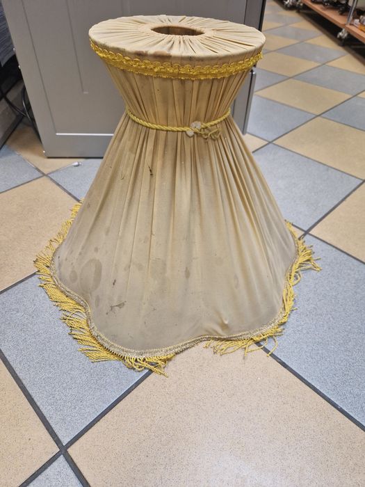 Abażur PRL do renowacji wyczyszczenia