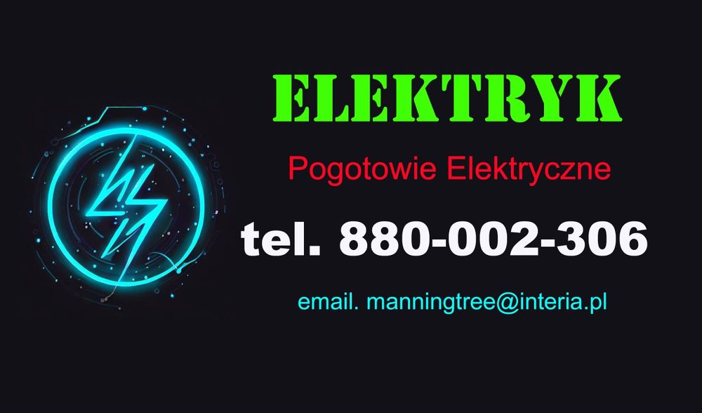 Elektryk AC/DC z uprawnieniami, złota rączka