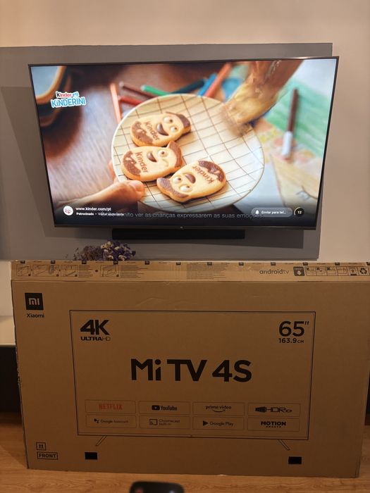 TV 4K 65 polegadas